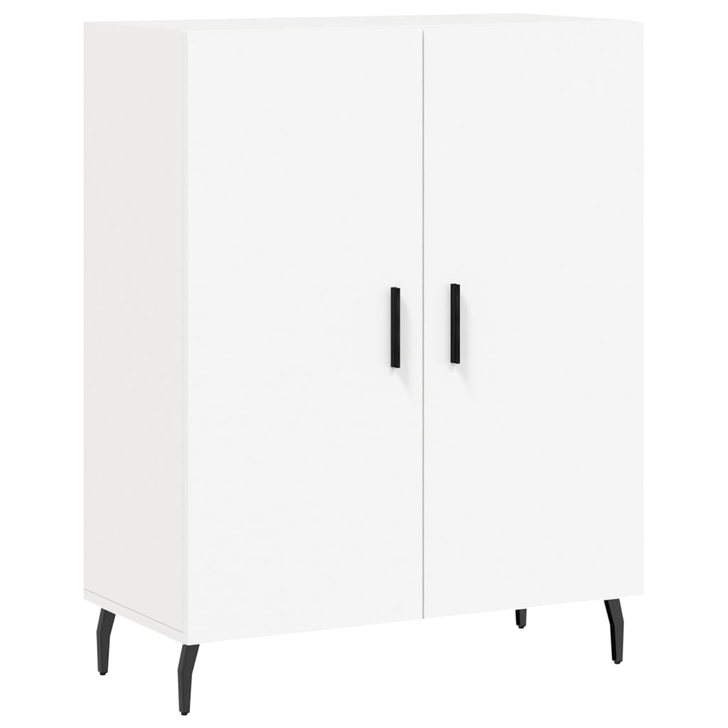 Credenza Bianca 69,5x34x180 cm in Legno Multistrato 3199569