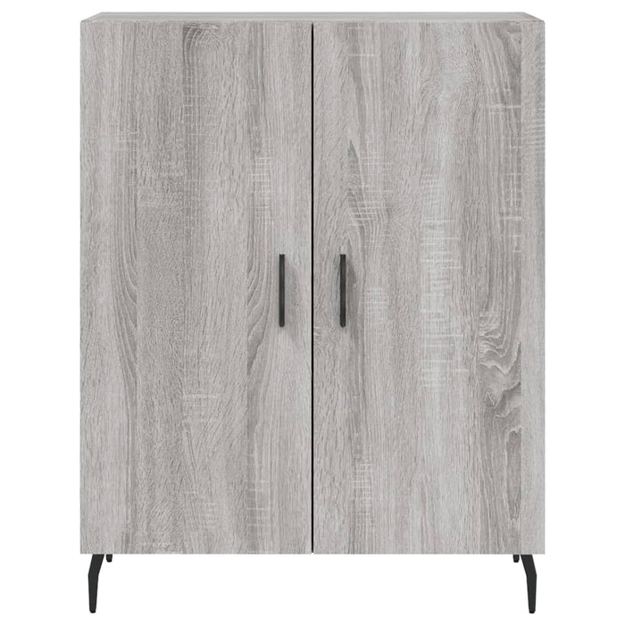 Credenza Grigio Sonoma 69,5x34x180 cm in Legno Multistrato 3199575