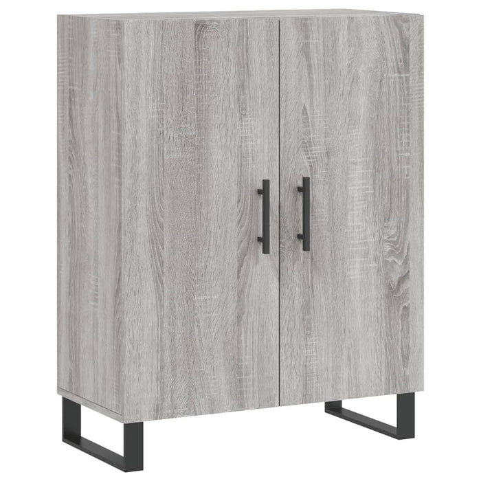 Credenza Grigio Sonoma 69,5x34x180 cm in Legno Multistrato 3199583