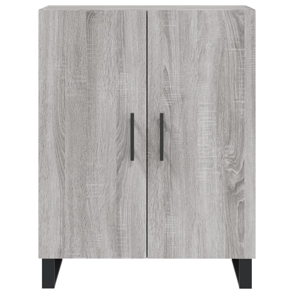 Credenza Grigio Sonoma 69,5x34x180 cm in Legno Multistrato 3199583