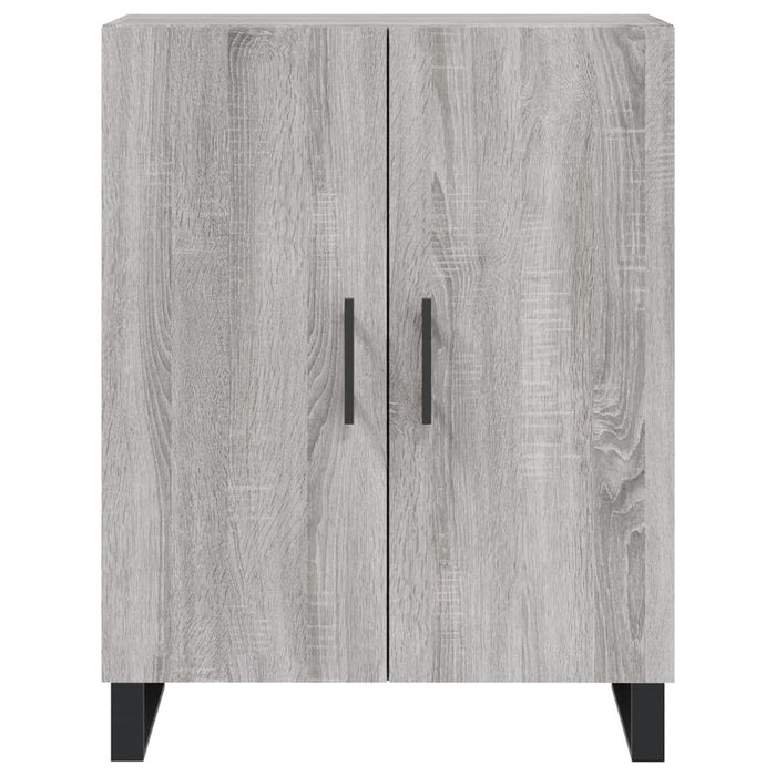 Credenza Grigio Sonoma 69,5x34x180 cm in Legno Multistrato 3199583