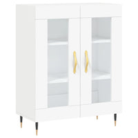 Credenza Bianca 69,5x34x180 cm in Legno Multistrato 3199601