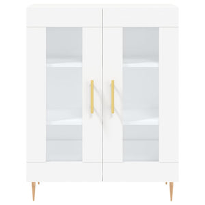 Credenza Bianca 69,5x34x180 cm in Legno Multistrato 3199609