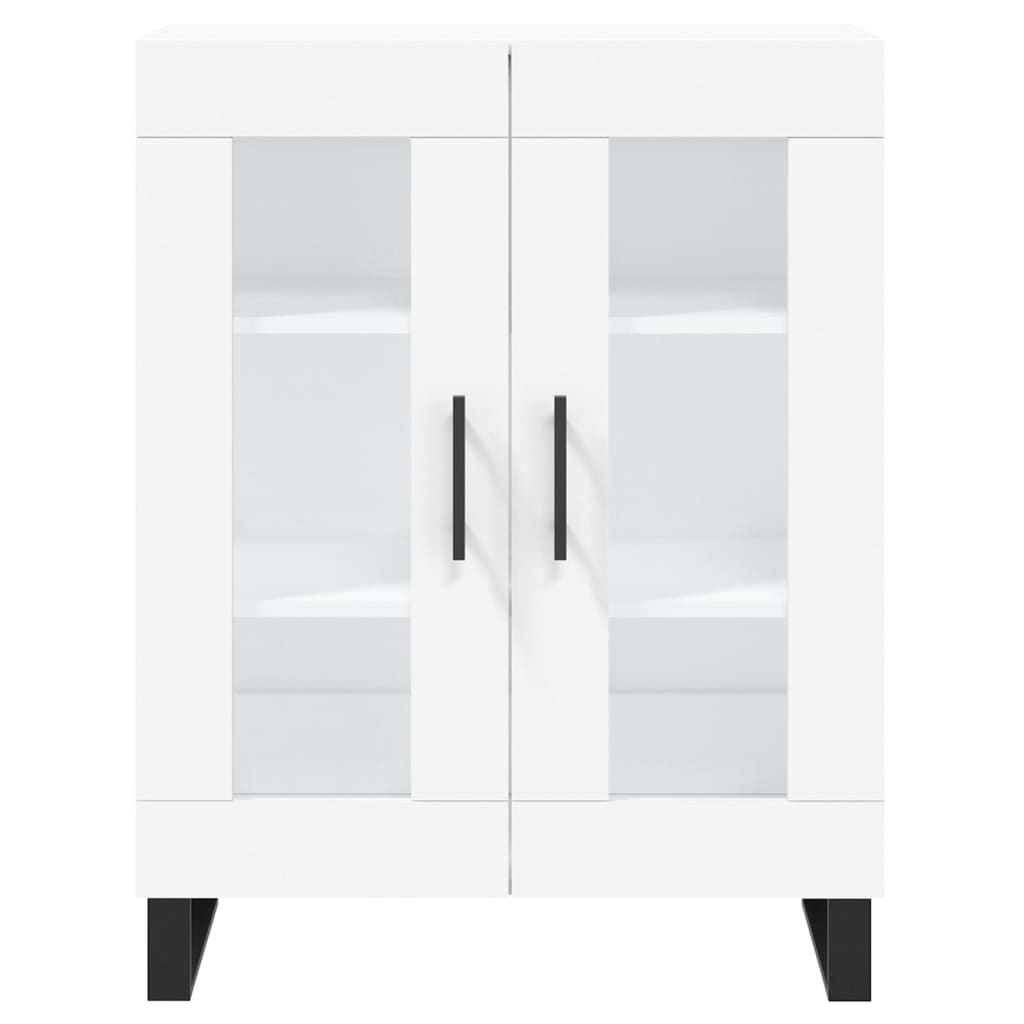 Credenza Bianca 69,5x34x180 cm in Legno Multistrato 3199641