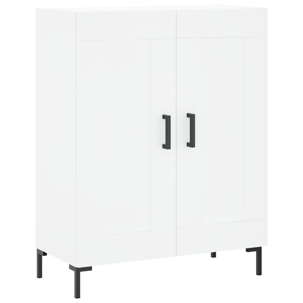 Credenza Bianca 69,5x34x180 cm in Legno Multistrato 3199681