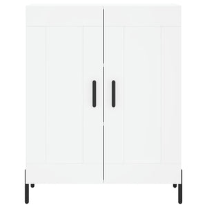 Credenza Bianca 69,5x34x180 cm in Legno Multistrato 3199689