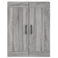 Credenza Grigio Sonoma 69,5x34x180 cm in Legno Multistrato 3199711