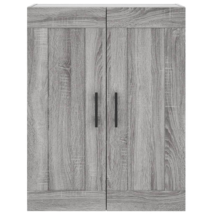 Credenza Grigio Sonoma 69,5x34x180 cm in Legno Multistrato 3199711