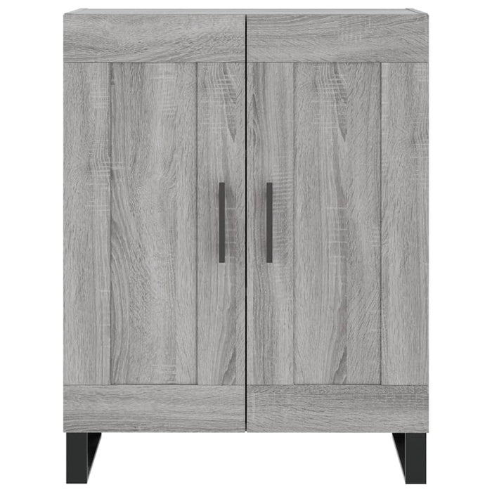 Credenza Grigio Sonoma 69,5x34x180 cm in Legno Multistrato 3199711