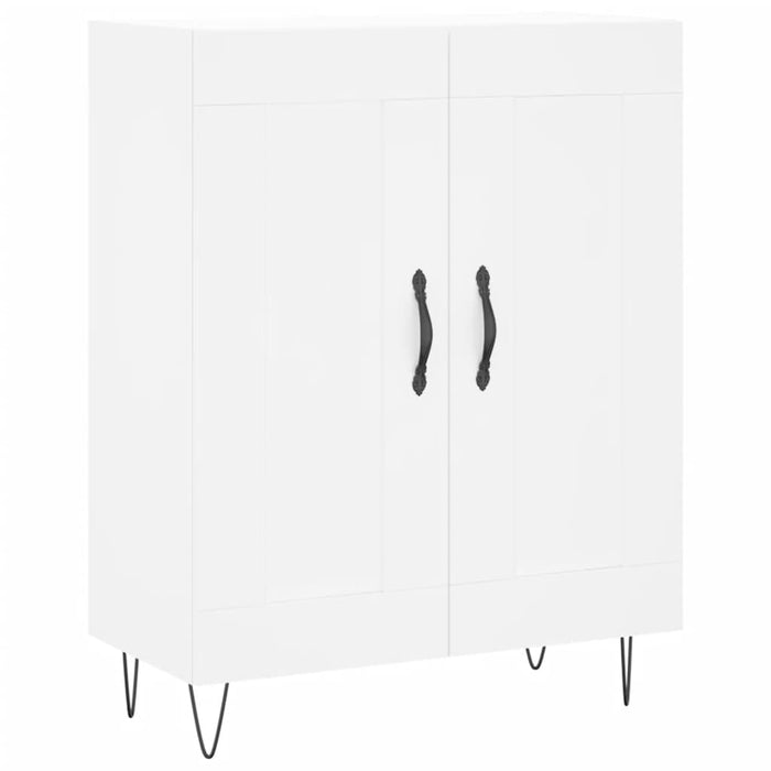 Credenza Bianca 69,5x34x180 cm in Legno Multistrato 3199713