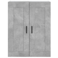 Credenza Grigio Cemento 69,5x34x180 cm in Legno Multistrato 3199757