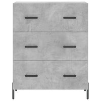 Credenza Grigio Cemento 69,5x34x180 cm in Legno Multistrato 3199757