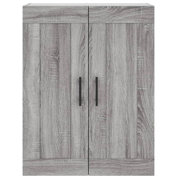 Credenza Grigio Sonoma 69,5x34x180 cm in Legno Multistrato 3199839