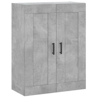 Credenza Grigio Cemento 69,5x34x180 cm in Legno Multistrato 3199885