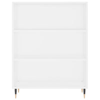 Credenza Bianca 69,5x34x180 cm in Legno Multistrato 3200049