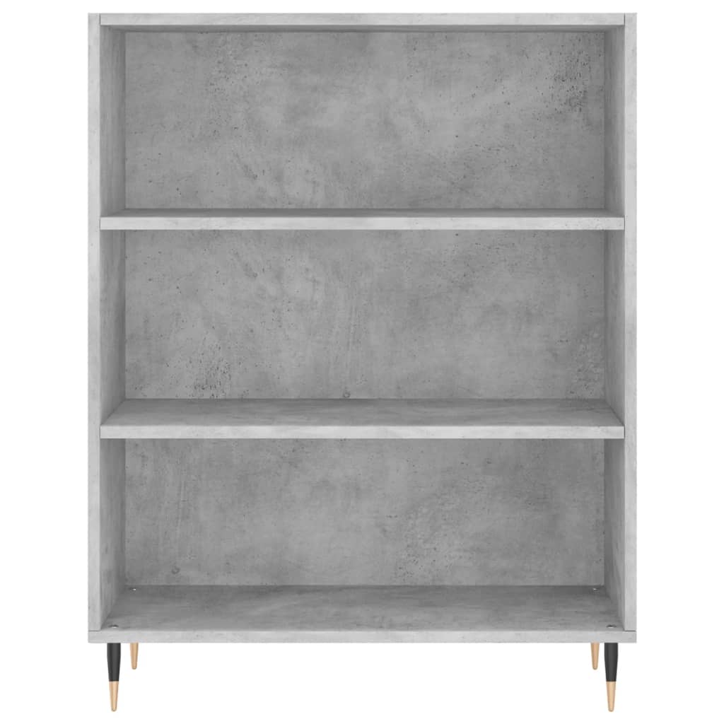 Credenza Grigio Cemento 69,5x34x180 cm in Legno Multistrato 3200053