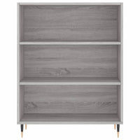 Credenza Grigio Sonoma 69,5x34x180 cm in Legno Multistrato 3200055