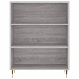 Credenza Grigio Sonoma 69,5x34x180 cm in Legno Multistrato 3200055