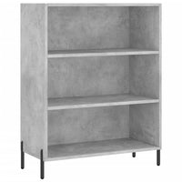 Credenza Grigio Cemento 69,5x34x180 cm in Legno Multistrato 3200077