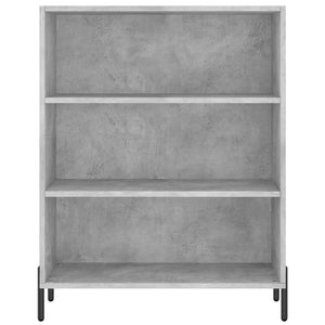 Credenza Grigio Cemento 69,5x34x180 cm in Legno Multistrato 3200077