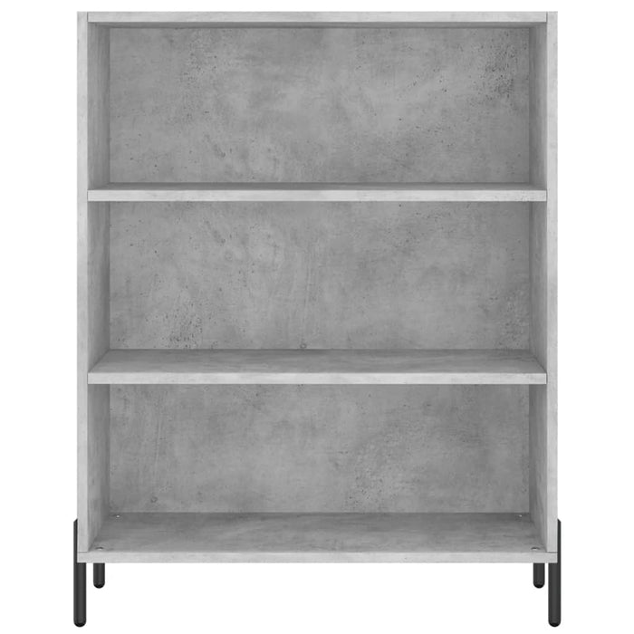 Credenza Grigio Cemento 69,5x34x180 cm in Legno Multistrato 3200077