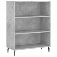 Credenza Grigio Cemento 69,5x34x180 cm in Legno Multistrato 3200085