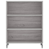 Credenza Grigio Sonoma 69,5x34x180 cm in Legno Multistrato 3200087