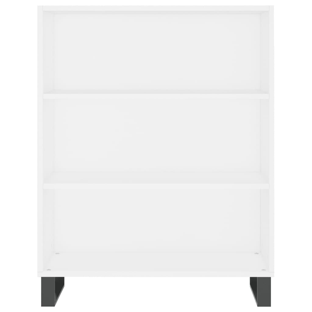 Credenza Bianca 69,5x34x180 cm in Legno Multistrato 3200089