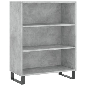 Credenza Grigio Cemento 69,5x34x180 cm in Legno Multistrato 3200093