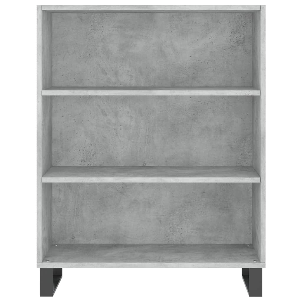 Credenza Grigio Cemento 69,5x34x180 cm in Legno Multistrato 3200093