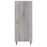 Credenza Grigio Sonoma 34,5x34x180 cm in Legno Multistrato 3200119