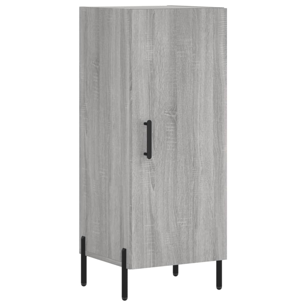 Credenza Grigio Sonoma 34,5x34x180 cm in Legno Multistrato 3200143