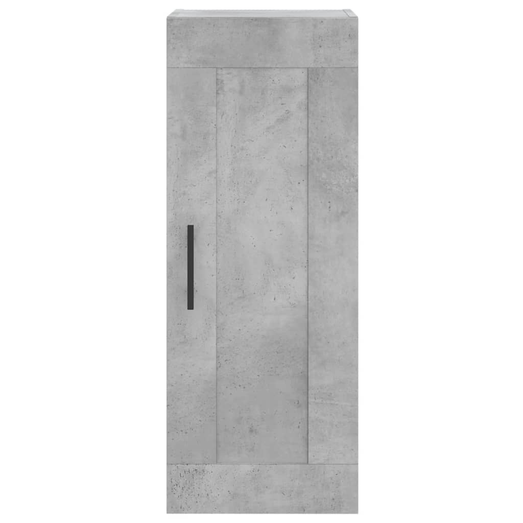 Credenza Grigio Cemento 34,5x34x180 cm in Legno Multistrato 3200157