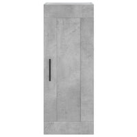 Credenza Grigio Cemento 34,5x34x180 cm in Legno Multistrato 3200157