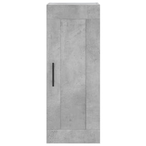 Credenza Grigio Cemento 34,5x34x180 cm in Legno Multistrato 3200157