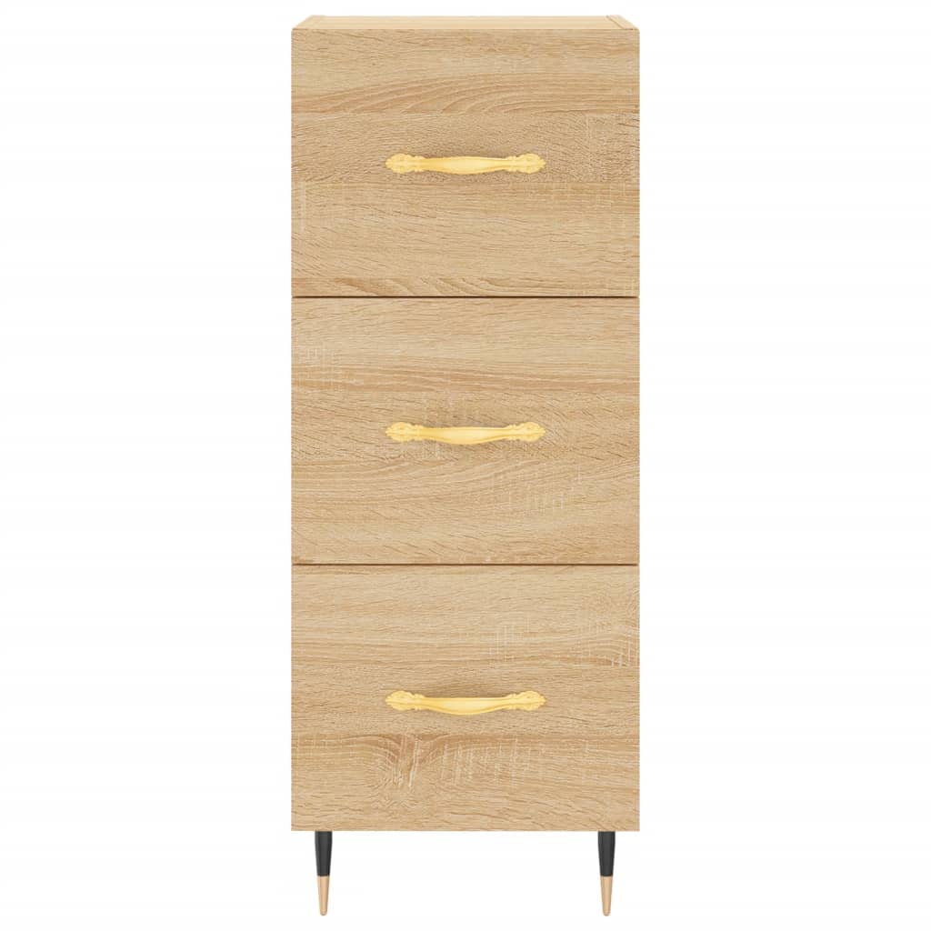 Credenza Rovere Sonoma 34,5x34x180 cm in Legno Multistrato 3200180