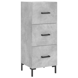 Credenza Grigio Cemento 34,5x34x180 cm in Legno Multistrato 3200197