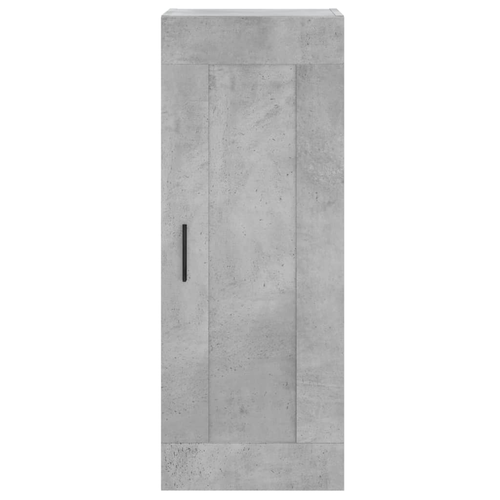 Credenza Grigio Cemento 34,5x34x180 cm in Legno Multistrato 3200213