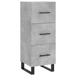 Credenza Grigio Cemento 34,5x34x180 cm in Legno Multistrato 3200221