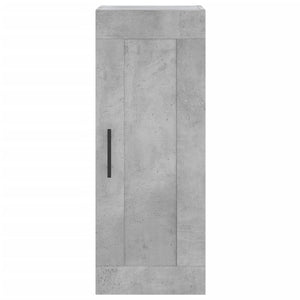 Credenza Grigio Cemento 34,5x34x180 cm in Legno Multistrato 3200221