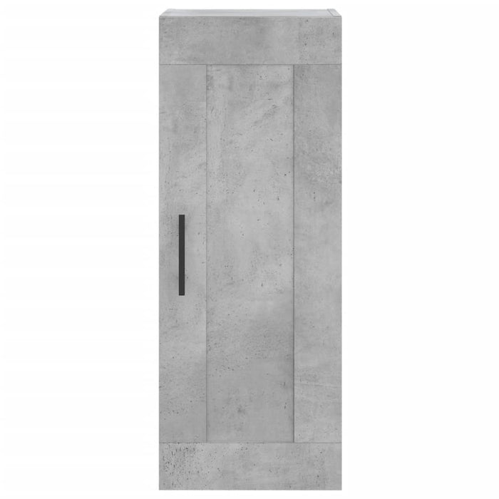 Credenza Grigio Cemento 34,5x34x180 cm in Legno Multistrato 3200221