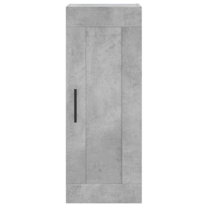 Credenza Grigio Cemento 34,5x34x180 cm in Legno Multistrato 3200285