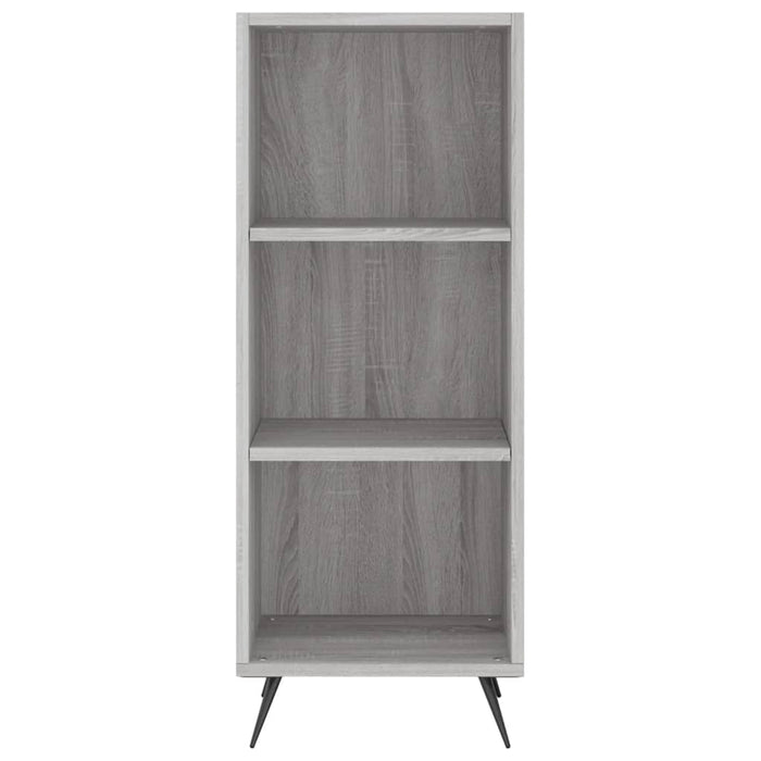 Credenza Grigio Sonoma 34,5x34x180 cm in Legno Multistrato 3200303