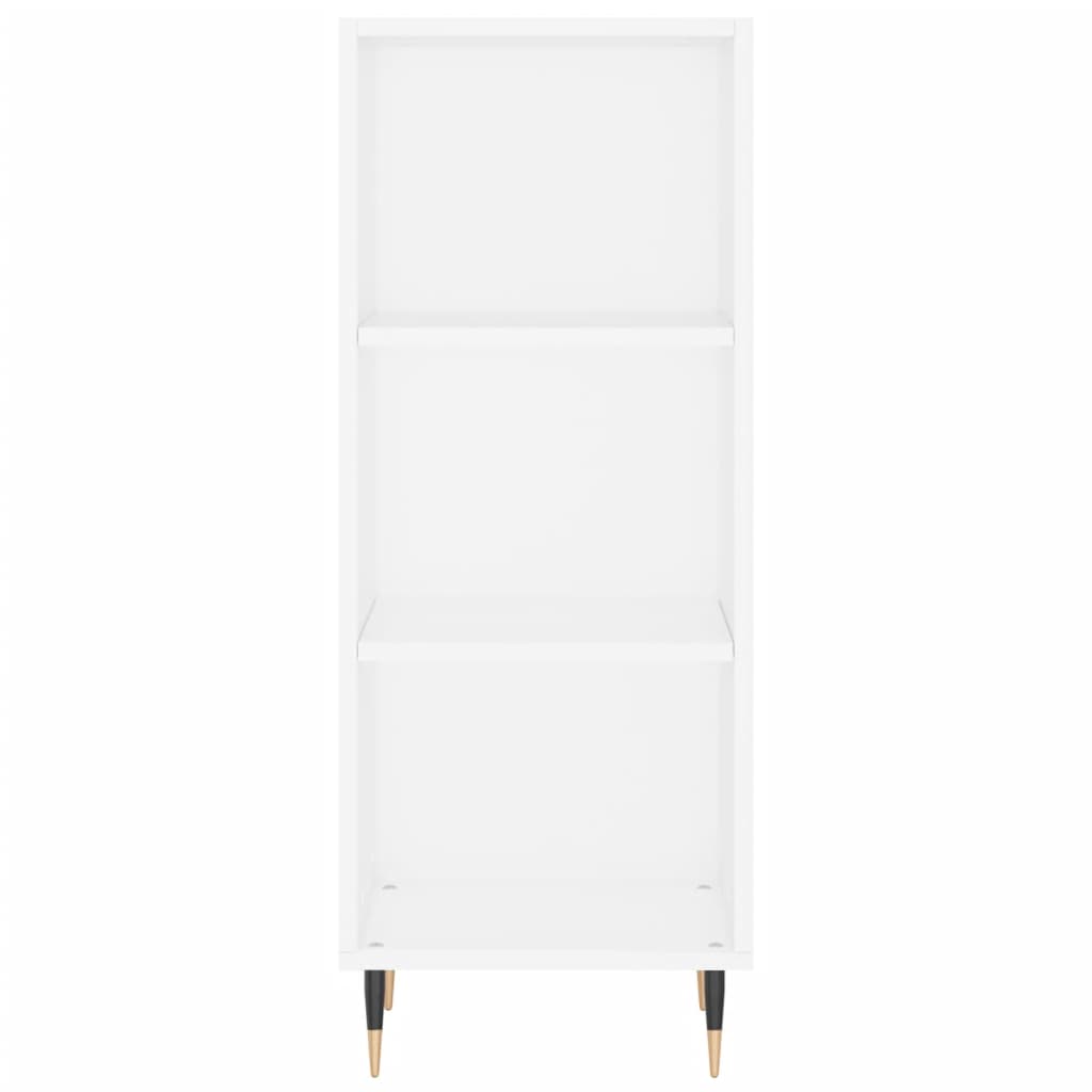 Credenza Bianca 34,5x34x180 cm in Legno Multistrato 3200305