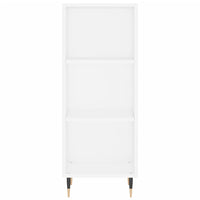 Credenza Bianca 34,5x34x180 cm in Legno Multistrato 3200305