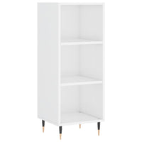 Credenza 34,5x34x180 cm in Legno Multistrato Bianco Lucido 3200307