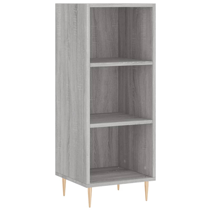 Credenza Grigio Sonoma 34,5x34x180 cm in Legno Multistrato 3200319