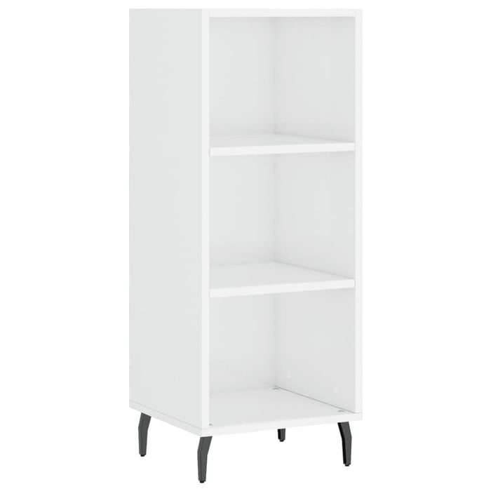 Credenza 34,5x34x180 cm in Legno Multistrato Bianco Lucido 3200339