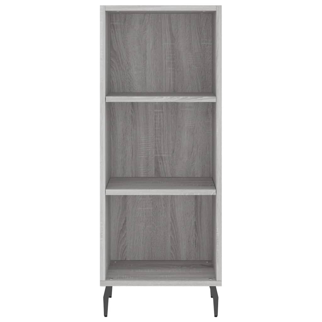 Credenza Grigio Sonoma 34,5x34x180 cm in Legno Multistrato 3200343