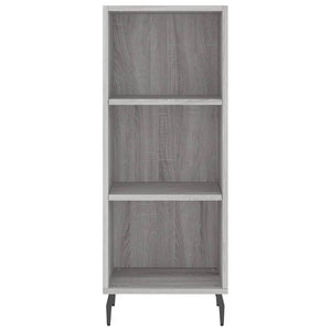 Credenza Grigio Sonoma 34,5x34x180 cm in Legno Multistrato 3200343